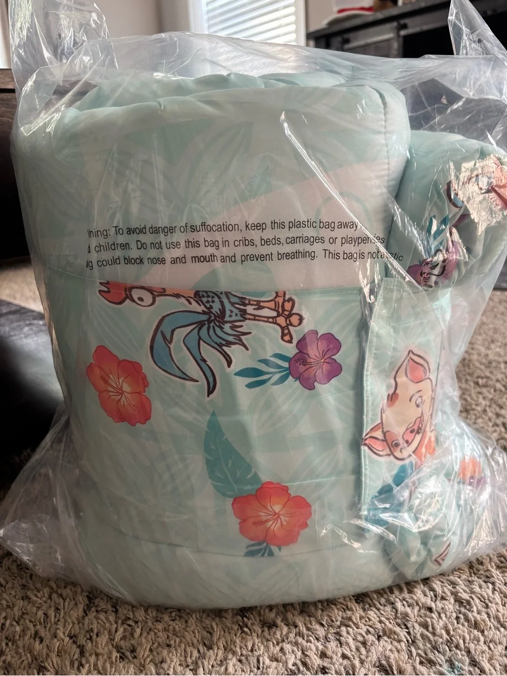Disney Princess Moana Full Queen 3 Pc Comforter Set Kids NEW Sealed Kohl’s